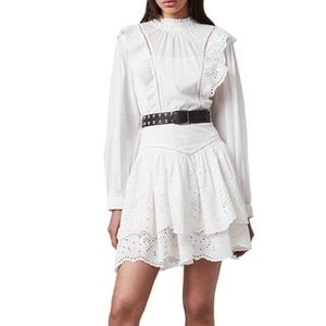 All Saints Aislyn Broiderie Dress